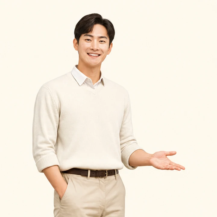 레이 신차 장기렌트 상담 신청을 안내하는 담당자